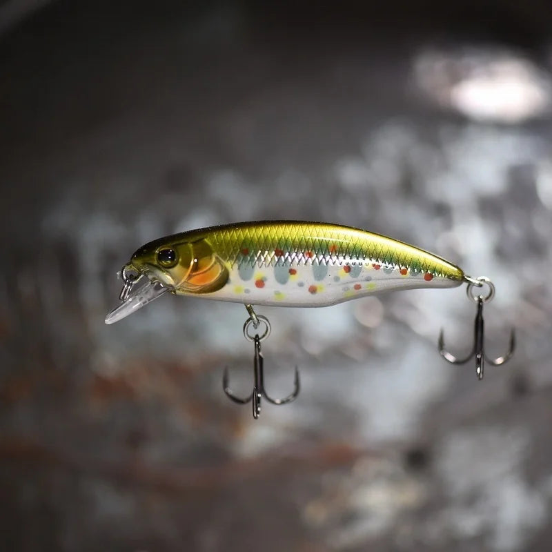 Япония Горячая Модель Тонущая Приманка Minnow 52 мм 4.5 г Джеркбейт Бас Щука Карп Воблер Свимбейт Профессиональная Твердая Приманка