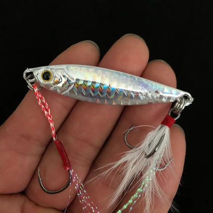 Shore Cast Fishing Lure Slow Shaking Jigbait 7g/10g/15g/20g/25g/30g/40g/60g Jig Artificial Metal Lure Bait 1 Piece Sale