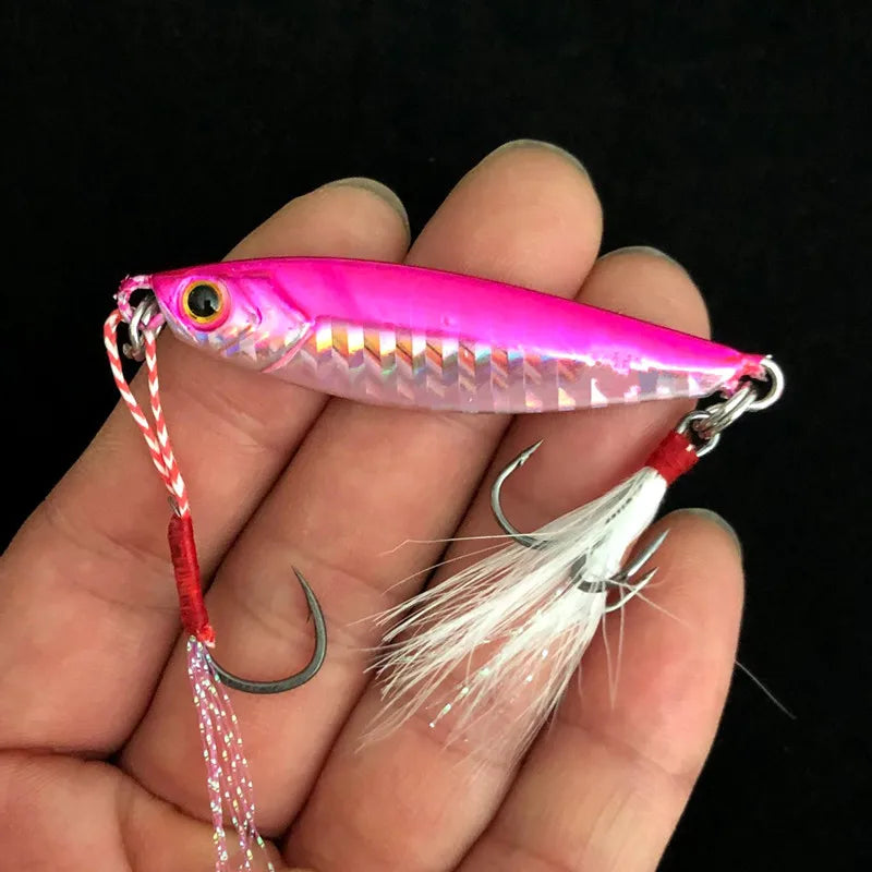Shore Cast Fishing Lure Slow Shaking Jigbait 7g/10g/15g/20g/25g/30g/40g/60g Jig Artificial Metal Lure Bait 1 Piece Sale