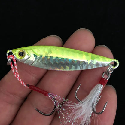 Shore Cast Fishing Lure Slow Shaking Jigbait 7g/10g/15g/20g/25g/30g/40g/60g Jig Artificial Metal Lure Bait 1 Piece Sale
