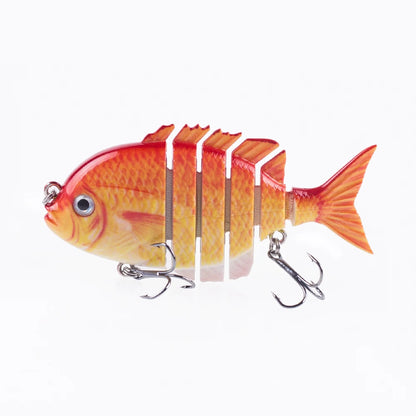 Hanlin 7.5cm 14.5g Многосоставные рыболовные приманки, тонущий шэд, воблер, жесткий корпус, свимбейт, реалистичная приманка для солнечной рыбы и окуня