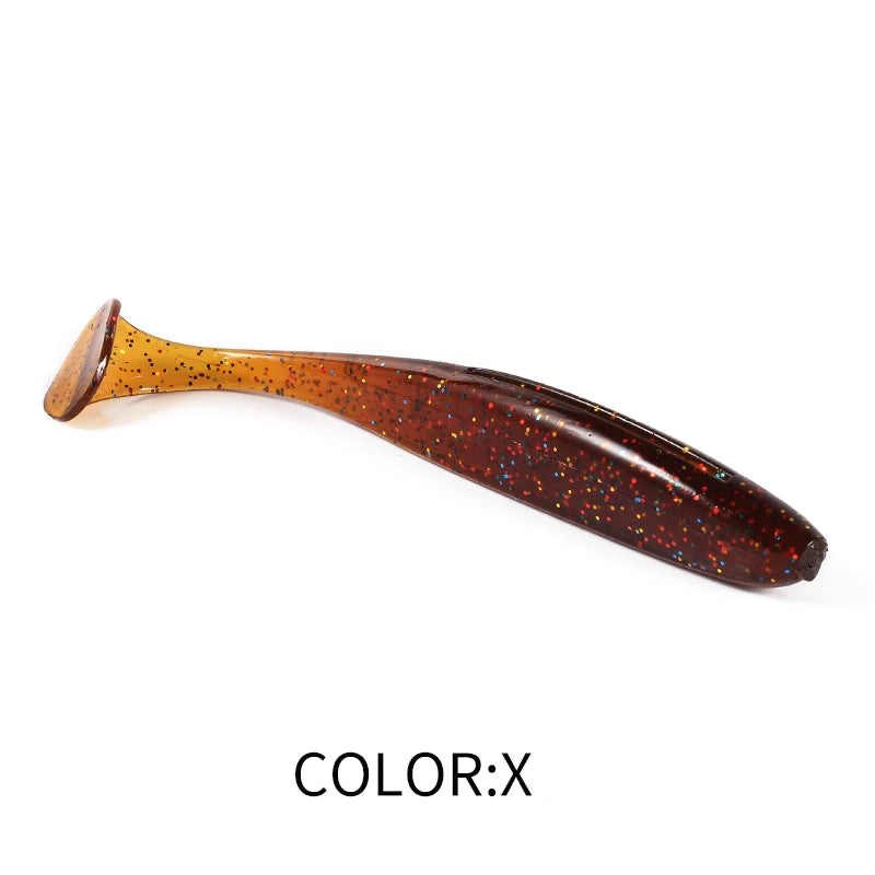 2021 Supercontinent shiner 50mm 75mm 100mm Fishing Lures soft Artificial Bait easy for hooking up big pike