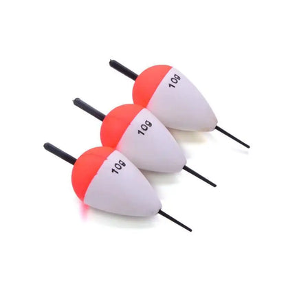 10Pcs Fishing Float Foam Fish Floats Drift Big Belly Drifts Long Casting Drifts 1g/2g/3g/5g/10g Buoy Flotador Gear Fishs Float
