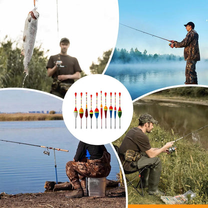 Fishing Buoys, 10 Oval-shaped Trout Hard Foam Buoys, Foam Fishing Buoys, Wooden Sliding Fishing Buoys, Bass Fishing Lines