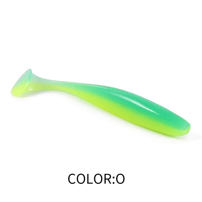 2021 Supercontinent shiner 50mm 75mm 100mm Fishing Lures soft Artificial Bait easy for hooking up big pike