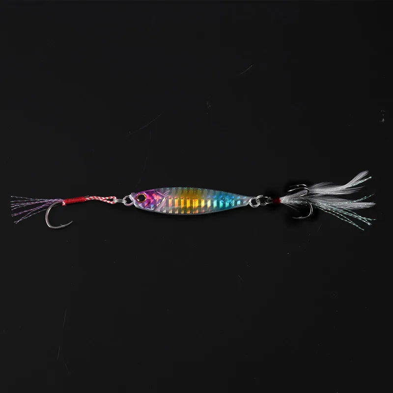 Shore Cast Fishing Lure Slow Shaking Jigbait 7g/10g/15g/20g/25g/30g/40g/60g Jig Artificial Metal Lure Bait 1 Piece Sale