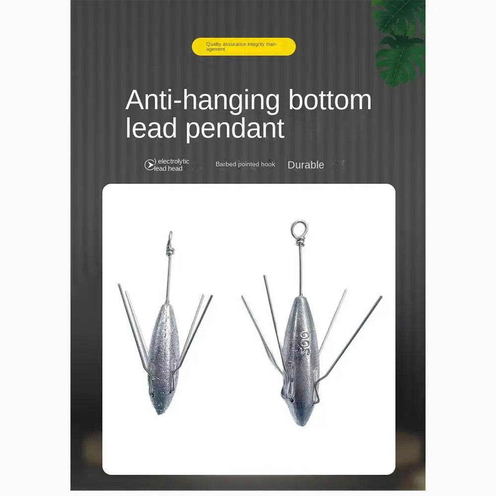 Fishing Sinker Weights Wear-resistant Fishing Sinkers Drop Shot 85g-280g for Saltwater Freshwater Fishing Tackle Accessories