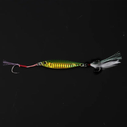 Shore Cast Fishing Lure Slow Shaking Jigbait 7g/10g/15g/20g/25g/30g/40g/60g Jig Artificial Metal Lure Bait 1 Piece Sale