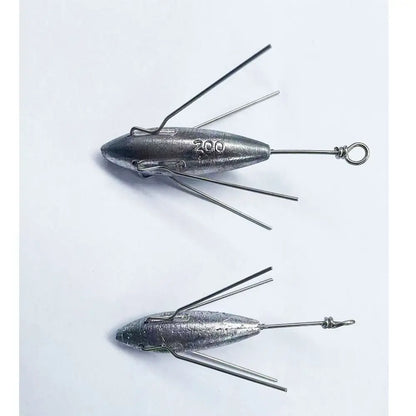 Fishing Sinker Weights Wear-resistant Fishing Sinkers Drop Shot 85g-280g for Saltwater Freshwater Fishing Tackle Accessories