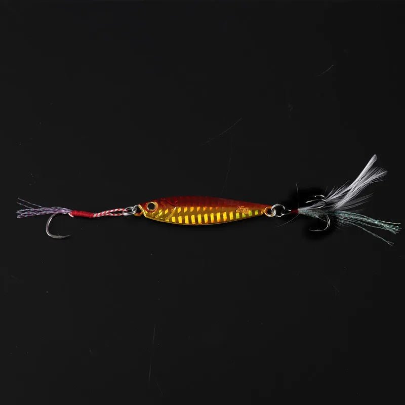 Shore Cast Fishing Lure Slow Shaking Jigbait 7g/10g/15g/20g/25g/30g/40g/60g Jig Artificial Metal Lure Bait 1 Piece Sale