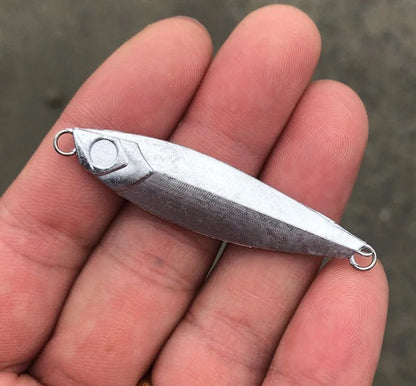 Shore Cast Fishing Lure Slow Shaking Jigbait 7g/10g/15g/20g/25g/30g/40g/60g Jig Artificial Metal Lure Bait 1 Piece Sale