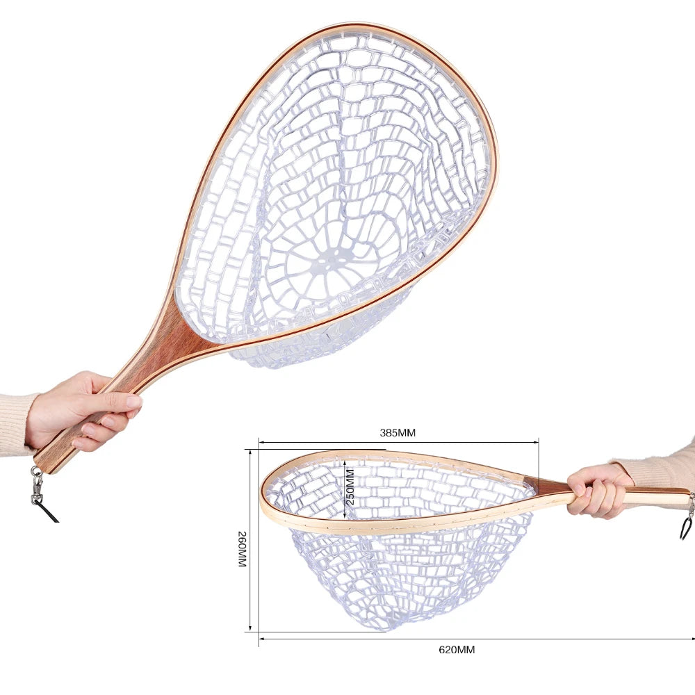 Retractable Landing Net Folding 1.9m/1.5m/1.3m Telescopic Fishing Net Outdoor Sea Mesh Portable Hand Dip Net For Carp Fly Fun