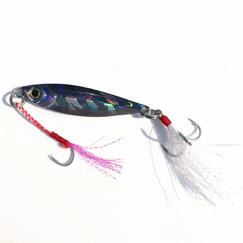 Shore Cast Fishing Lure Slow Shaking Jigbait 7g/10g/15g/20g/25g/30g/40g/60g Jig Artificial Metal Lure Bait 1 Piece Sale